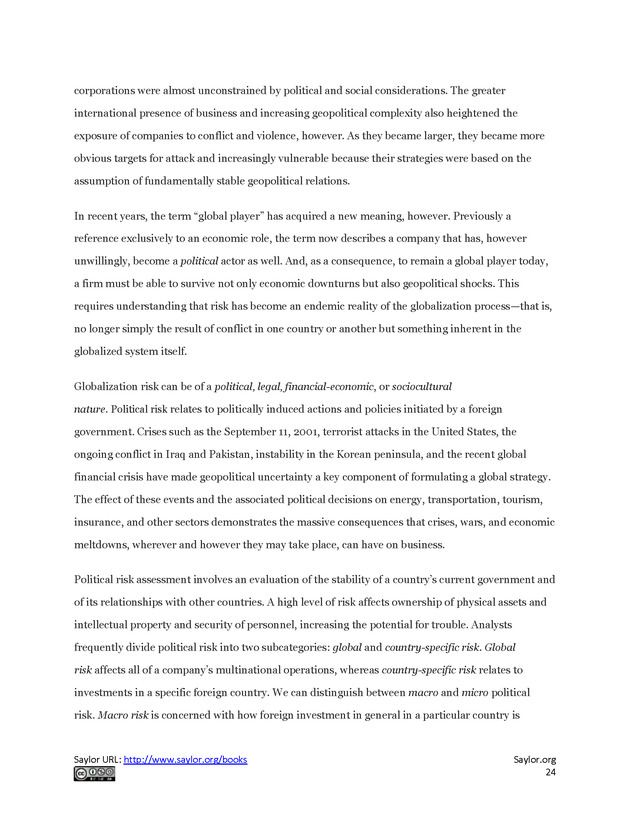 Fundamentals of Global Strategy - Page 24